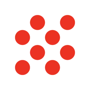 Red grain dots symbol for unsafe food additive (E number classification – RED level).
