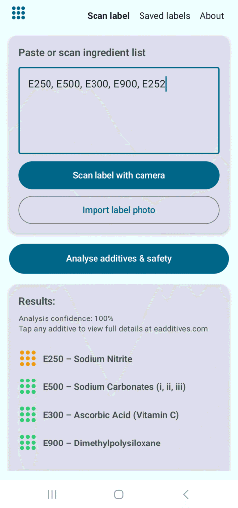 Label scan start page.