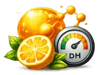 Icon for antioxidants and acidity regulators additives category.