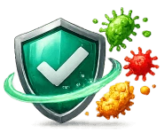Icon for preservative additives category.