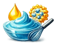 Icon for thickeners stabilisers and emulsifiers additive category.